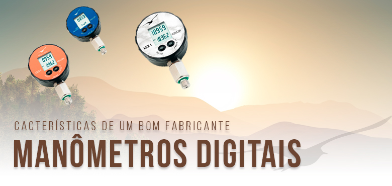 Imagem da Manômetros digitais e diferenciados: Características de um bom fabricante