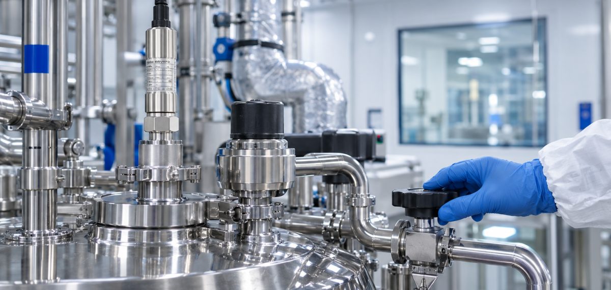 Medição de pressão na indústria farmacêutica e em laboratórios: transmissores e sensores KELLER